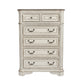 Queen Uph Bed, Dresser & Mirror, Chest, Night Stand