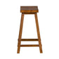 24 Inch Sawhorse Counter Stool - Tobacco (RTA)