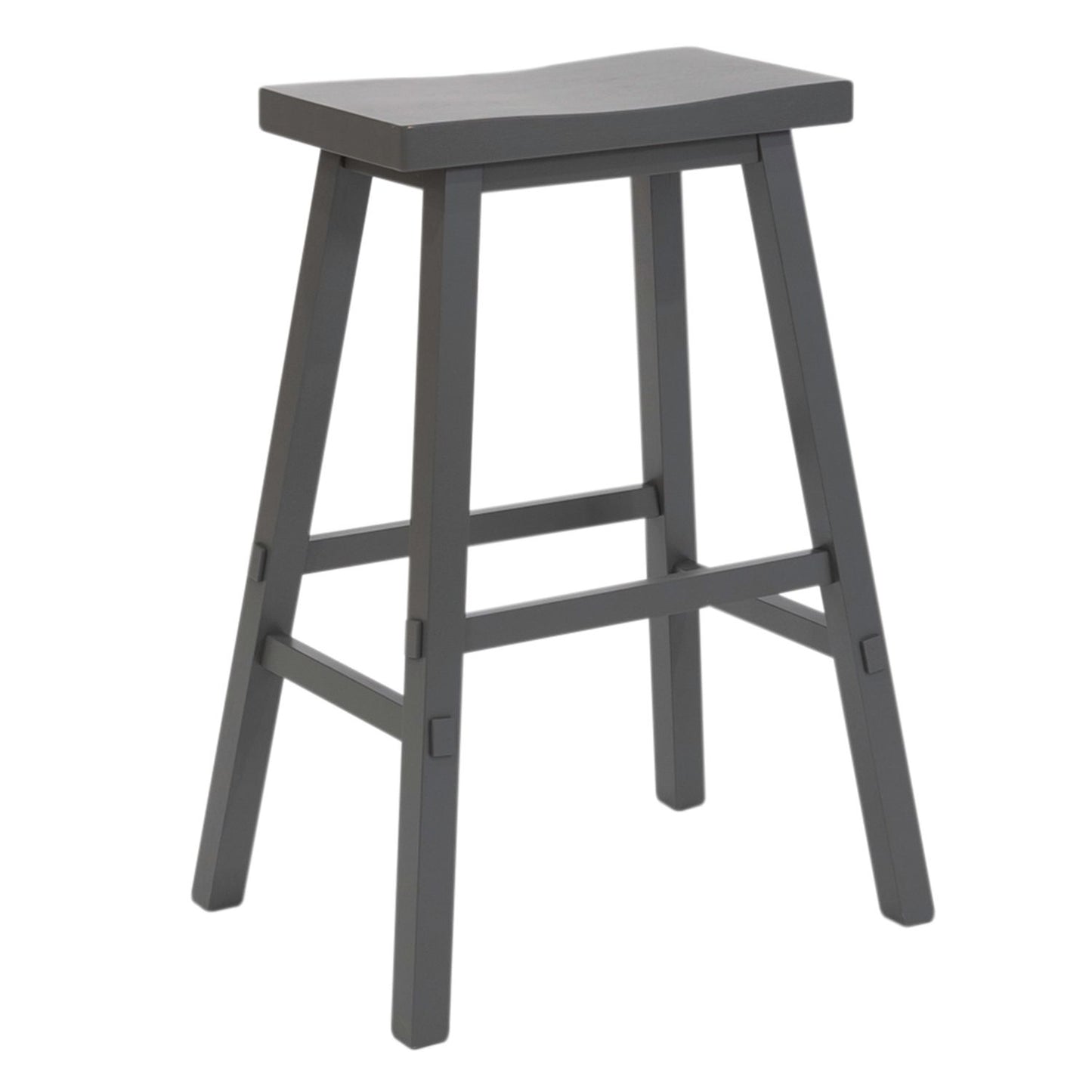30 Inch Sawhorse Stool- Gray