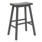30 Inch Sawhorse Stool- Gray