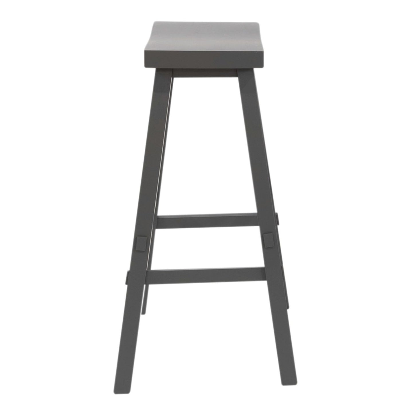 30 Inch Sawhorse Stool- Gray