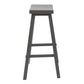 30 Inch Sawhorse Stool- Gray