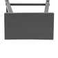 24 Inch Sawhorse Counter Stool- Gray