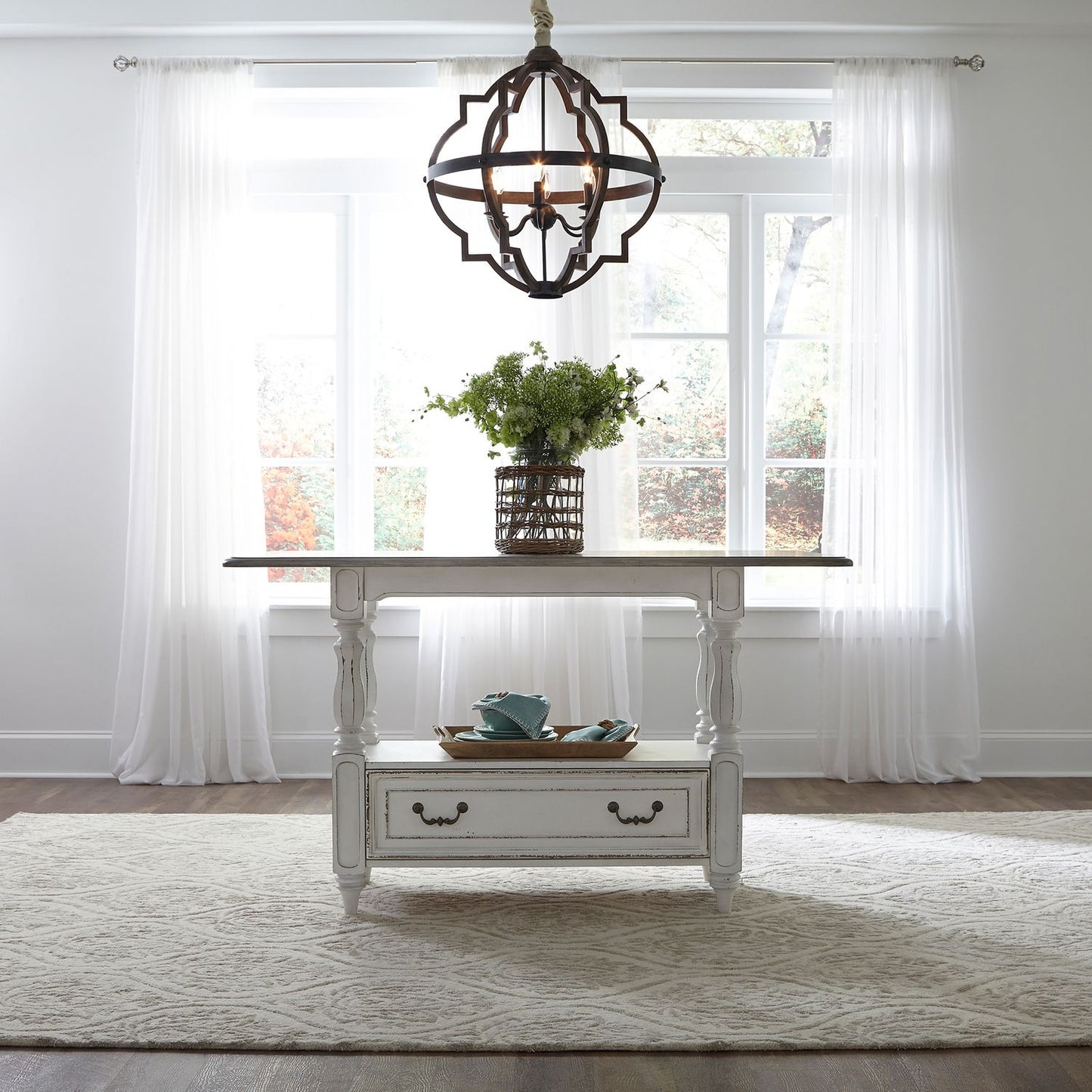 5 Piece Gathering Table Set