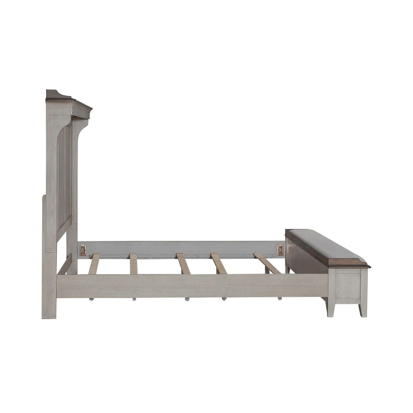 King Mantle Storage Bed