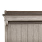 Queen Mantle Storage Bed