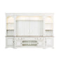 Entertainment Center with Piers