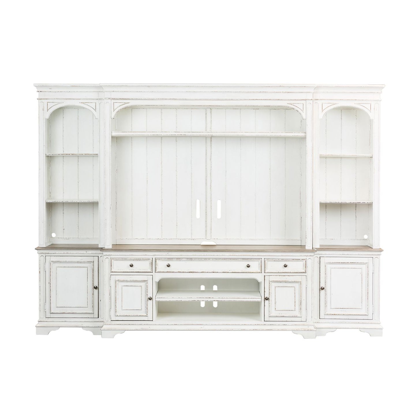 Entertainment Center with Piers