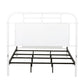 Twin Metal Bed - Antique White