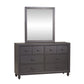 Full Panel Bed, Dresser & Mirror