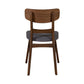 Panel Back Side Chair- Grey (RTA)