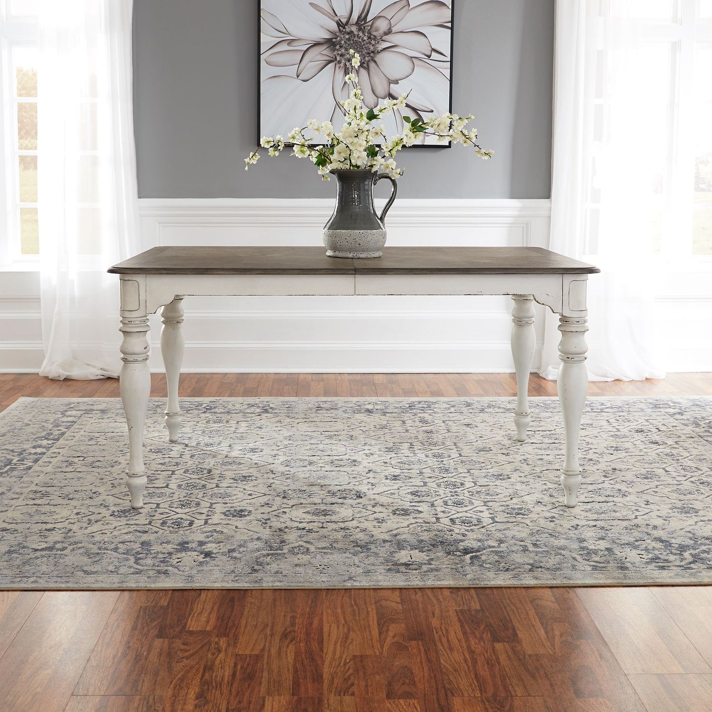 Opt 6 Piece Leg Table Set