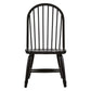 Bow Back Side Chair - Black