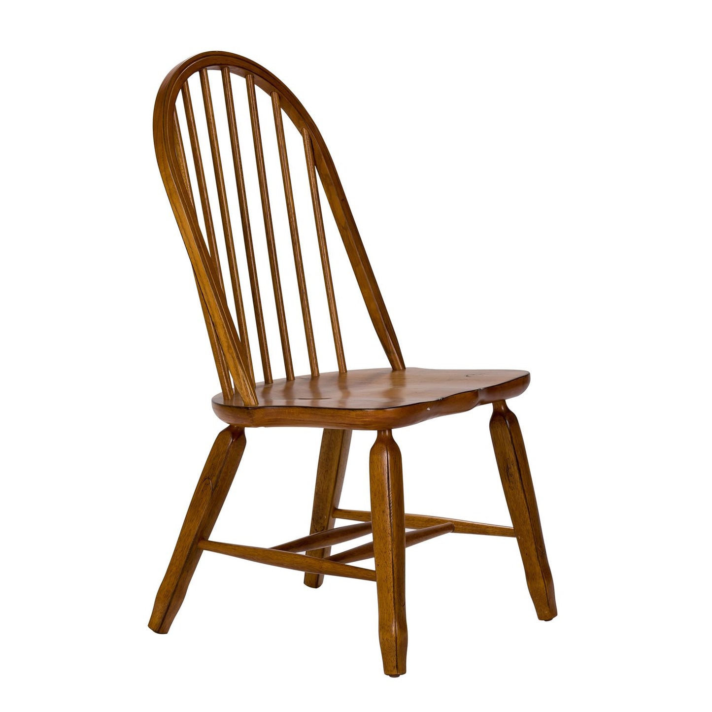 Bow Back Side Chair - Oak