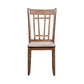 Lattice Back Side Chair