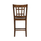 24 Inch Lattice Back Counter Chair