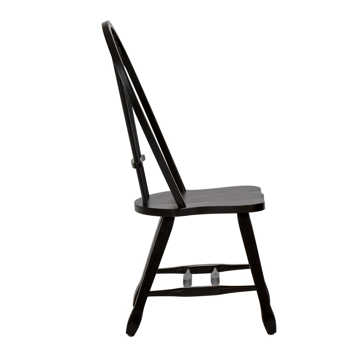 Sheaf Back Side Chair - Black