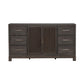 2 Door 6 Drawer Dresser