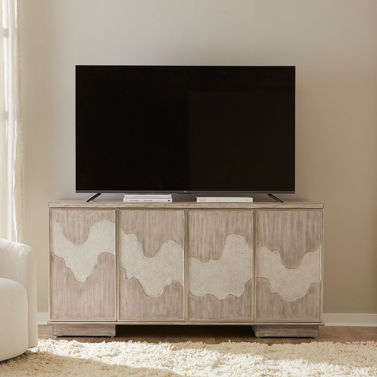 4 Door Accent Cabinet