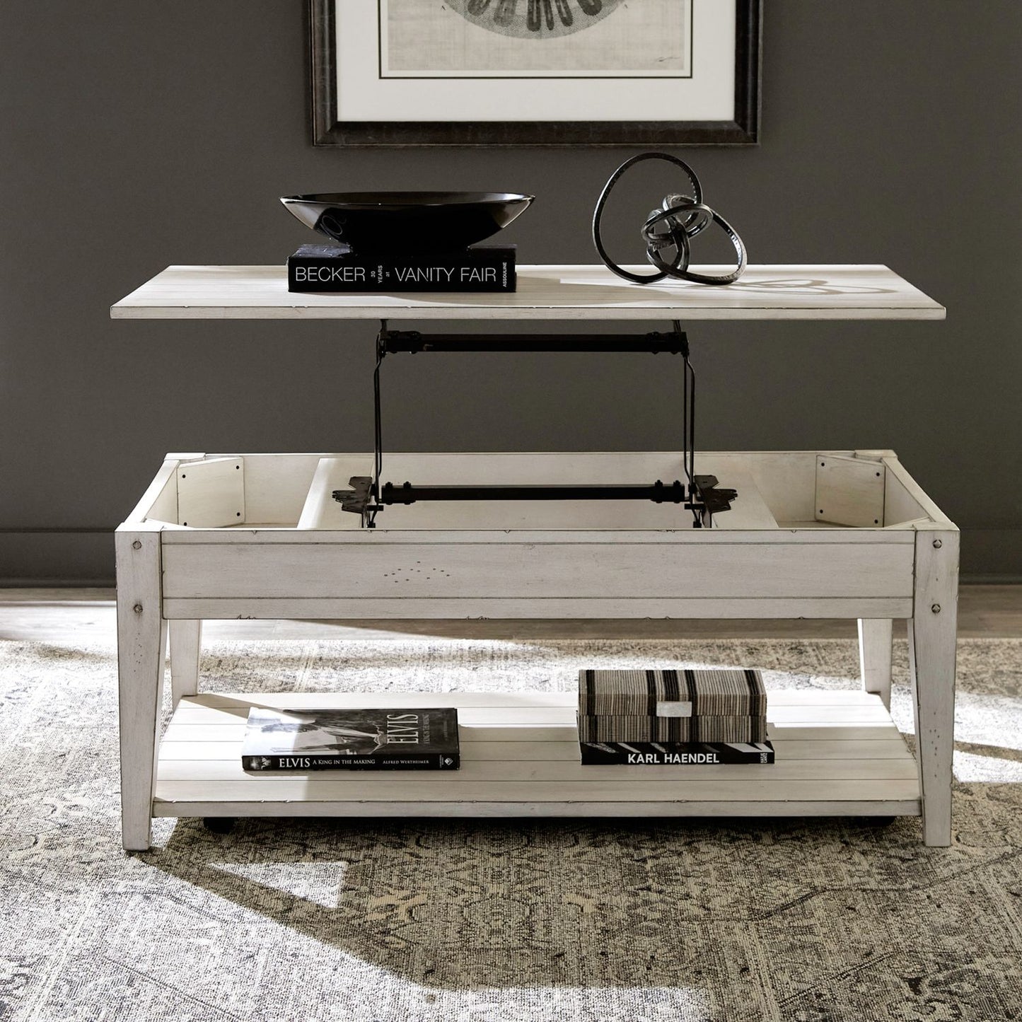 Lift Top Cocktail Table