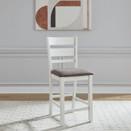 Slat Back Uph Counter Chair (RTA)