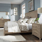 Queen Panel Bed, Dresser & Mirror, Night Stand