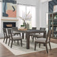 7 Piece Rectangular Table Set