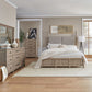 Queen Poster Bed, Dresser & Mirror, Chest
