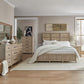 King Panel Bed, Dresser & Mirror, Chest, Night Stand