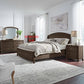 King Panel Storage Bed, Dresser & Mirror, Night Stand