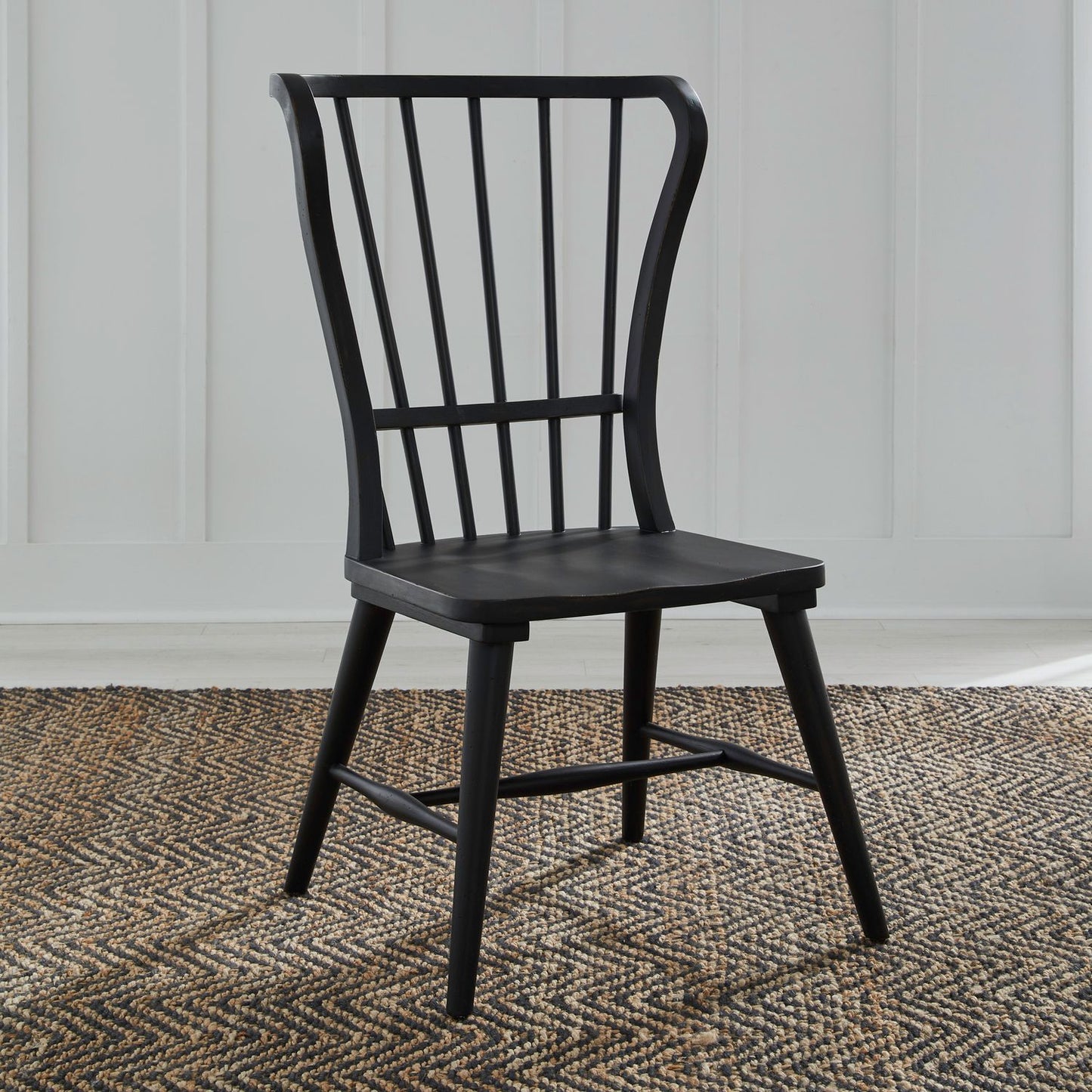Windsor Back Side Chair - Black (RTA)