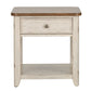 End Table with Basket