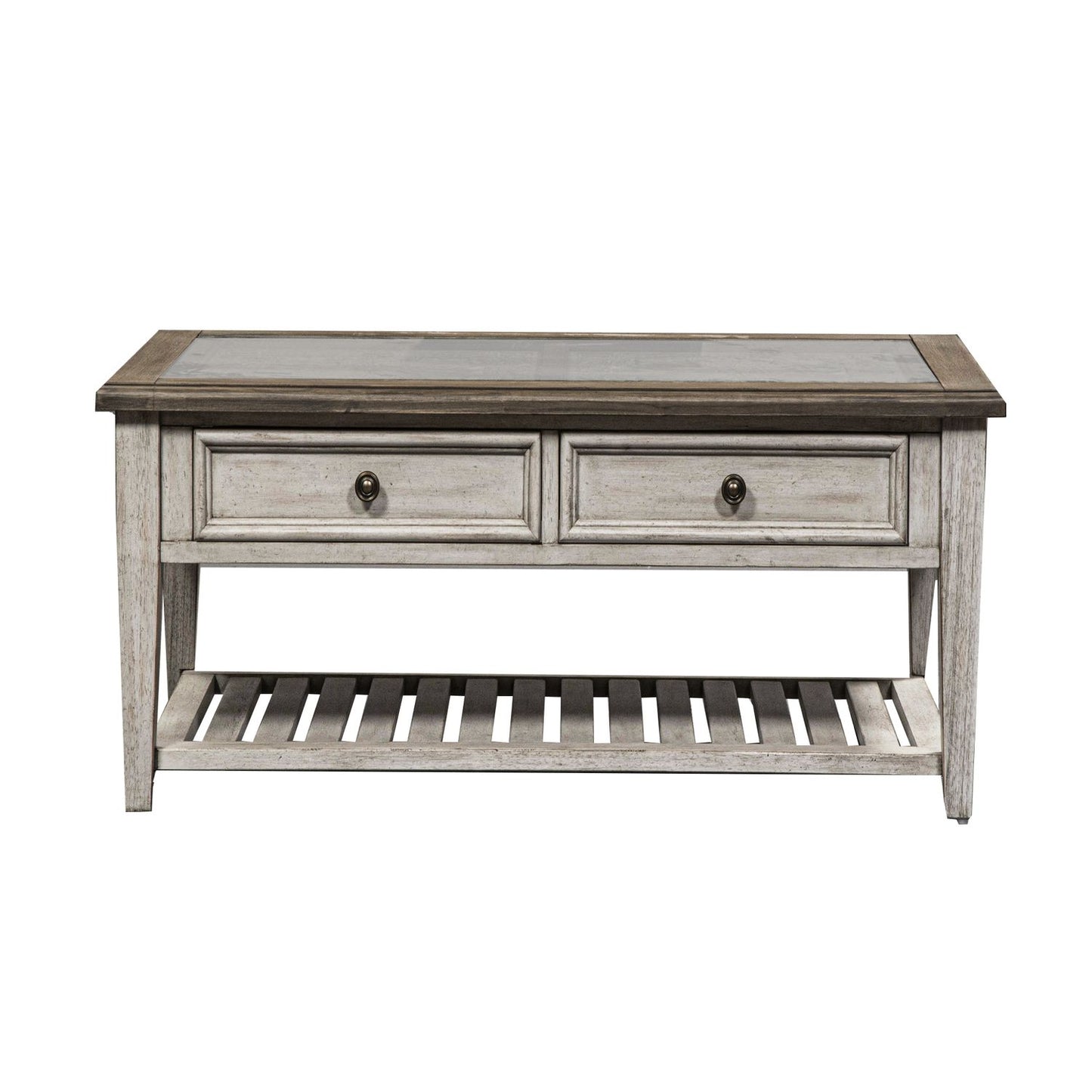 Rect Ceiling Tile Cocktail Table
