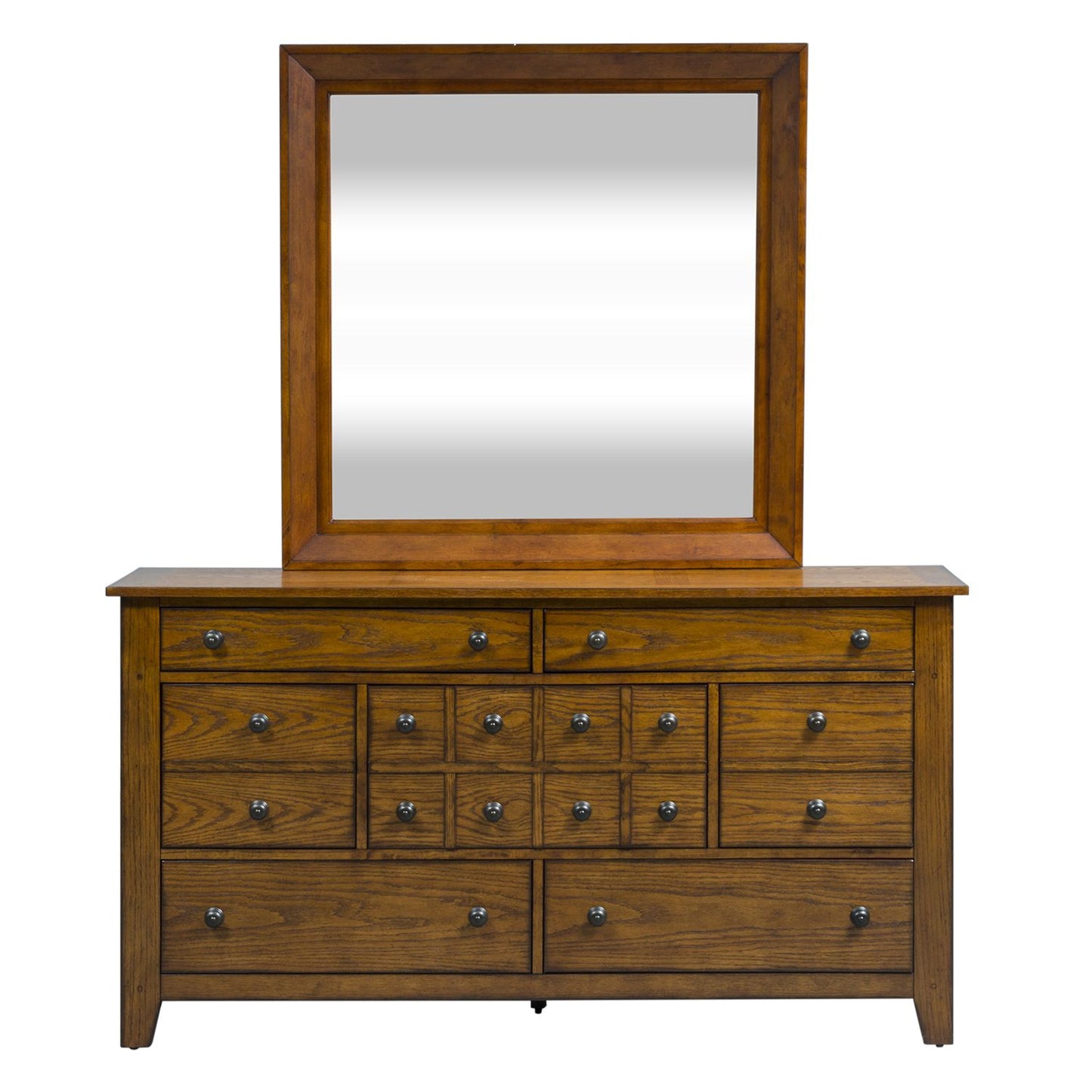 King Sleigh Bed, Dresser & Mirror, Chest