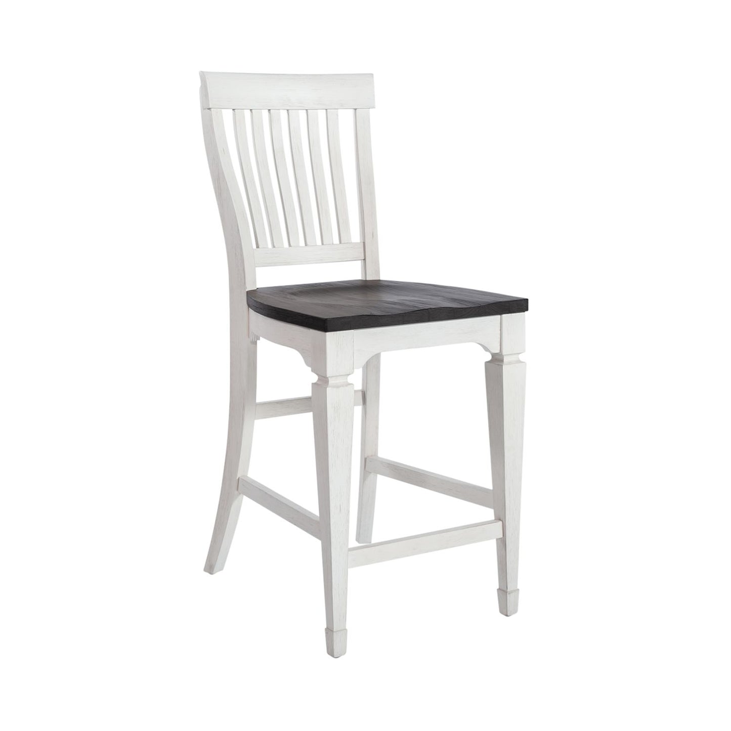 Counter Height Slat Back Chair