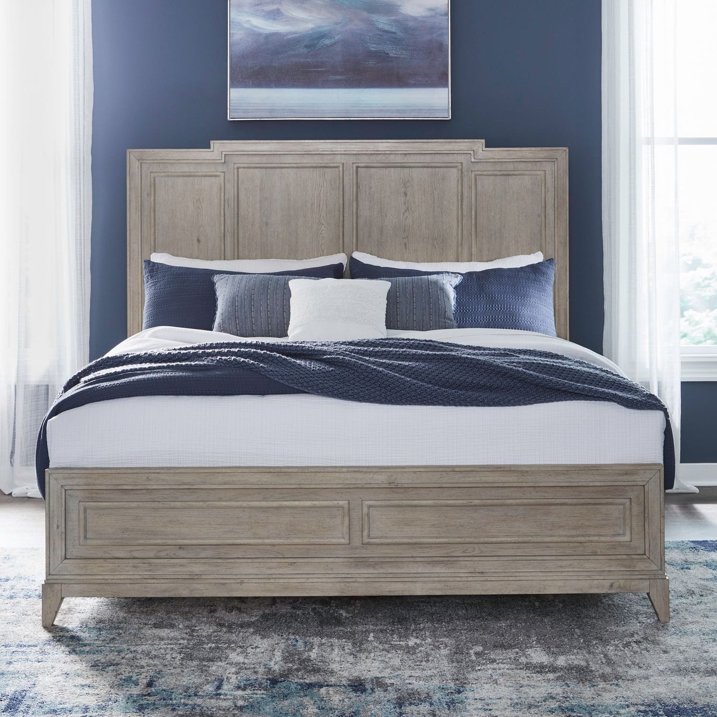 Queen Panel Bed