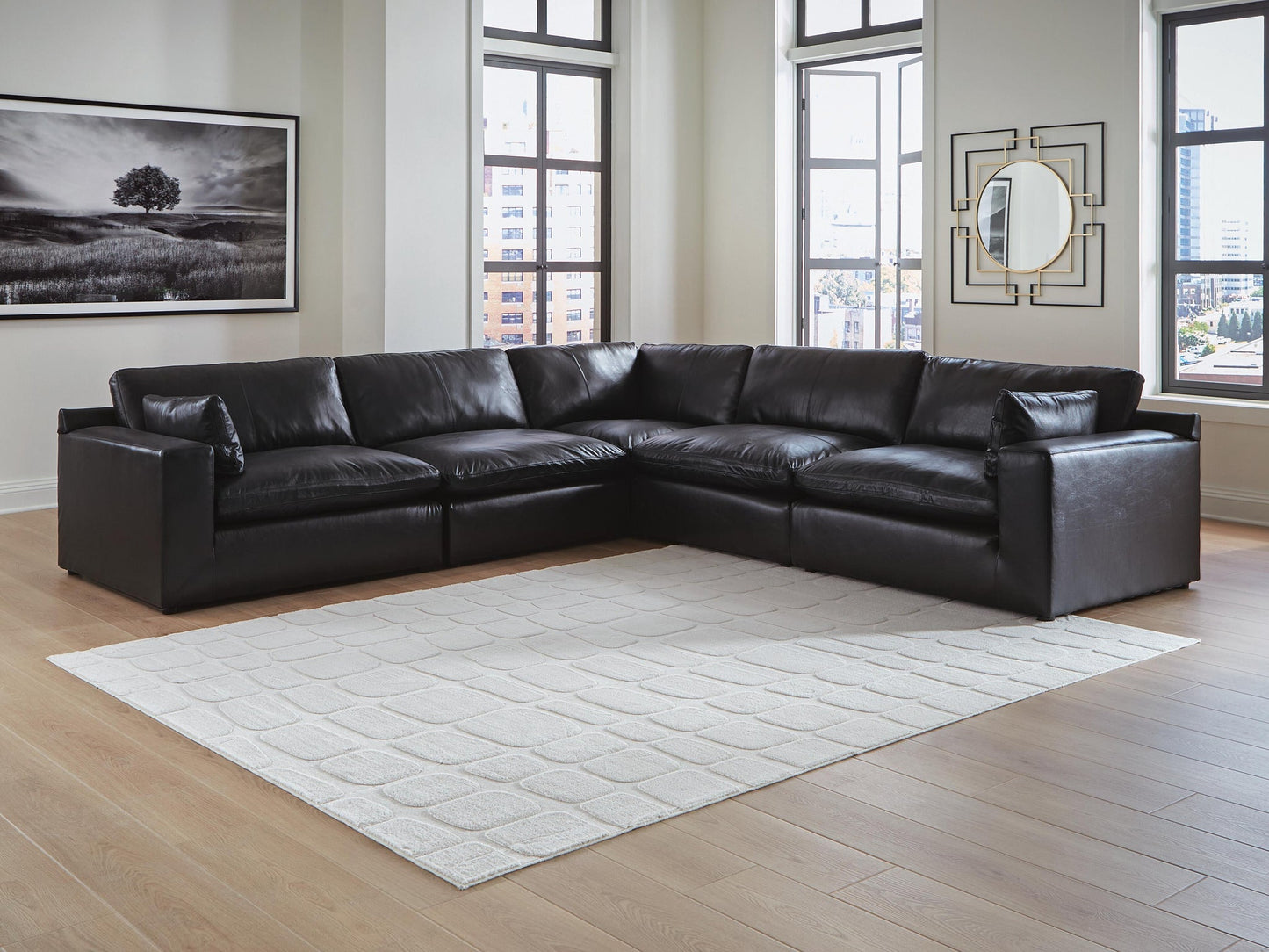 Emilia 5-Piece Sectional – Akins Furniture