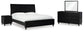 Danziar King Panel Bed, Dresser, Mirror and Nightstand