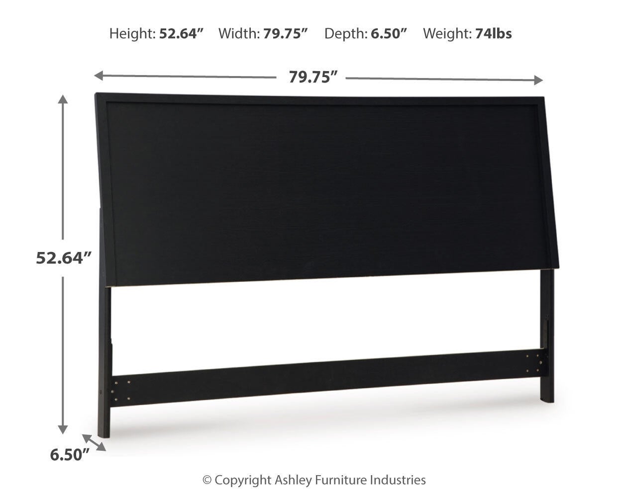 Danziar King Panel Headboard, Dresser and Mirror