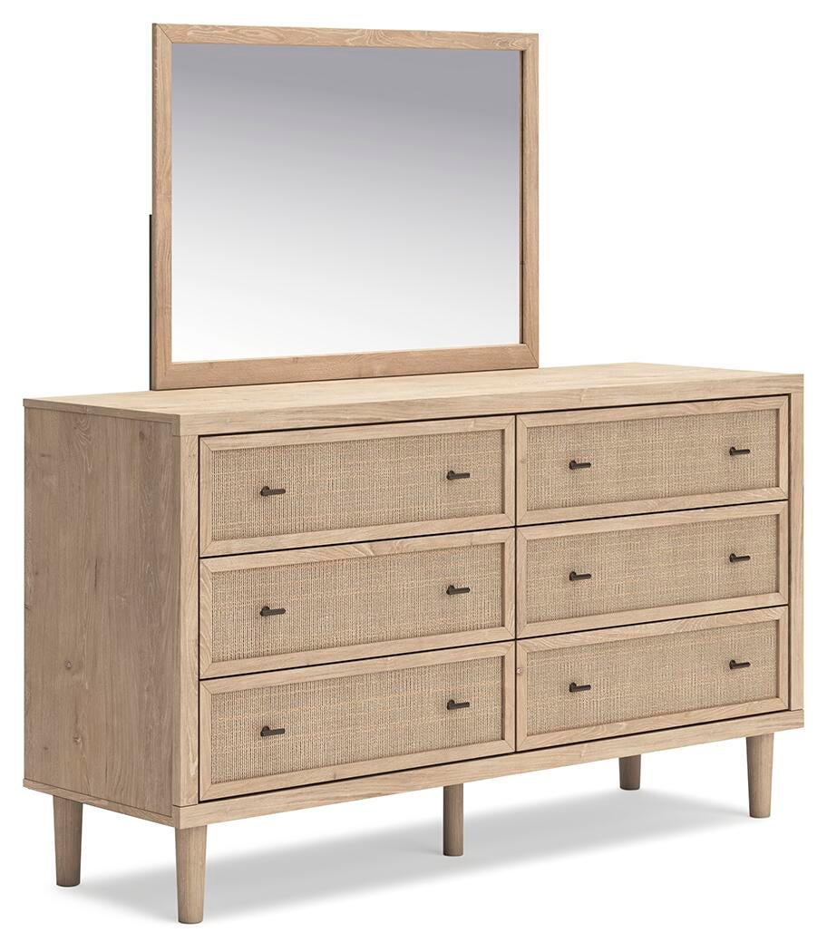 Cielden King Panel Headboard, Dresser and Mirror