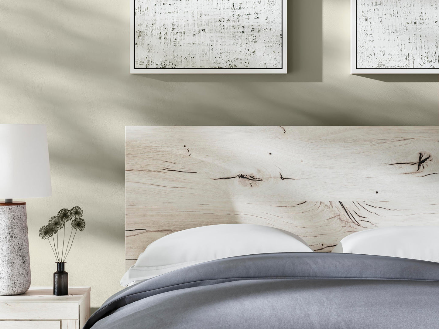 Lawroy Queen Panel Headboard, Dresser, Mirror and Nightstand