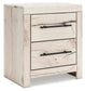 Lawroy Full Panel Storage Bed, Dresser, Mirror and Nightstand