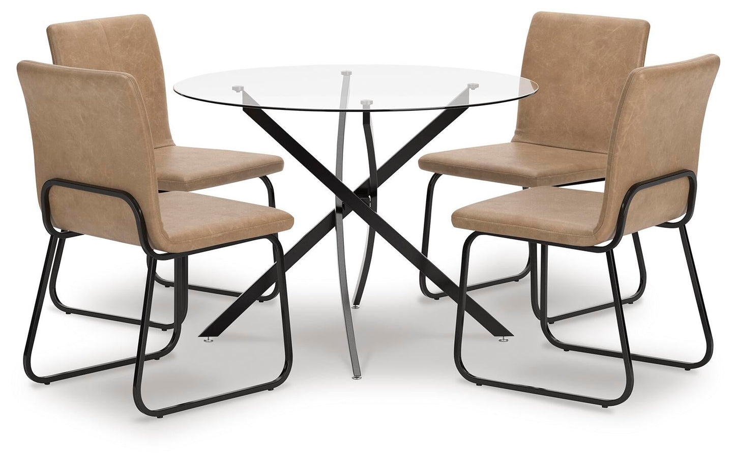 Pharwynn Dining Table and 4 Chairs