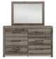 Urbanoore Twin Panel Bed, Dresser and Mirror