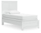 Bostwick Shoals Twin Panel Bed, Dresser and Mirror