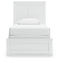 Bostwick Shoals Twin Panel Bed, Dresser, Mirror and Nightstand