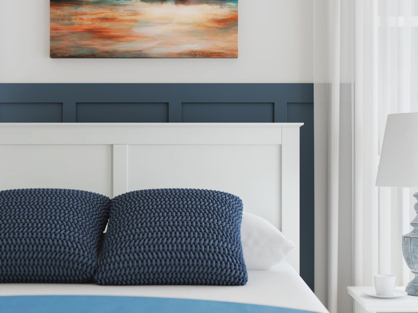 Bostwick Shoals Queen Panel Bed, Dresser and Mirror