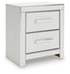 Birmonton Queen Upholstered Panel Bed, Dresser, Mirror and Nightstand