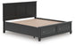 Lanolee California King Panel Storage Bed, Dresser, Mirror and Nightstand