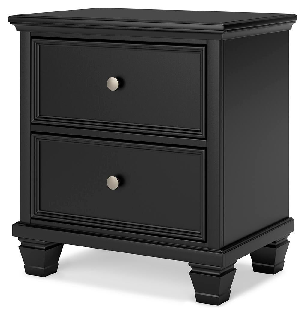 Lanolee Full Panel Storage Bed, Dresser, Mirror and Nightstand